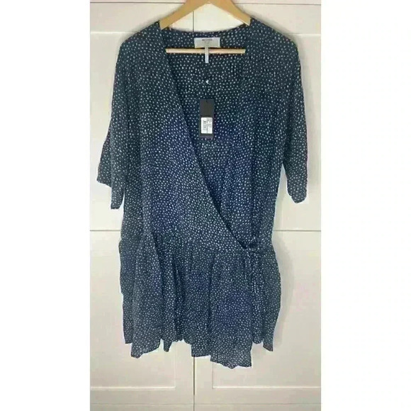 One Teaspoon Dresses & Skirts - One Teaspoon Women's Starry Night Wrap Cotton Dress Navy Size L
